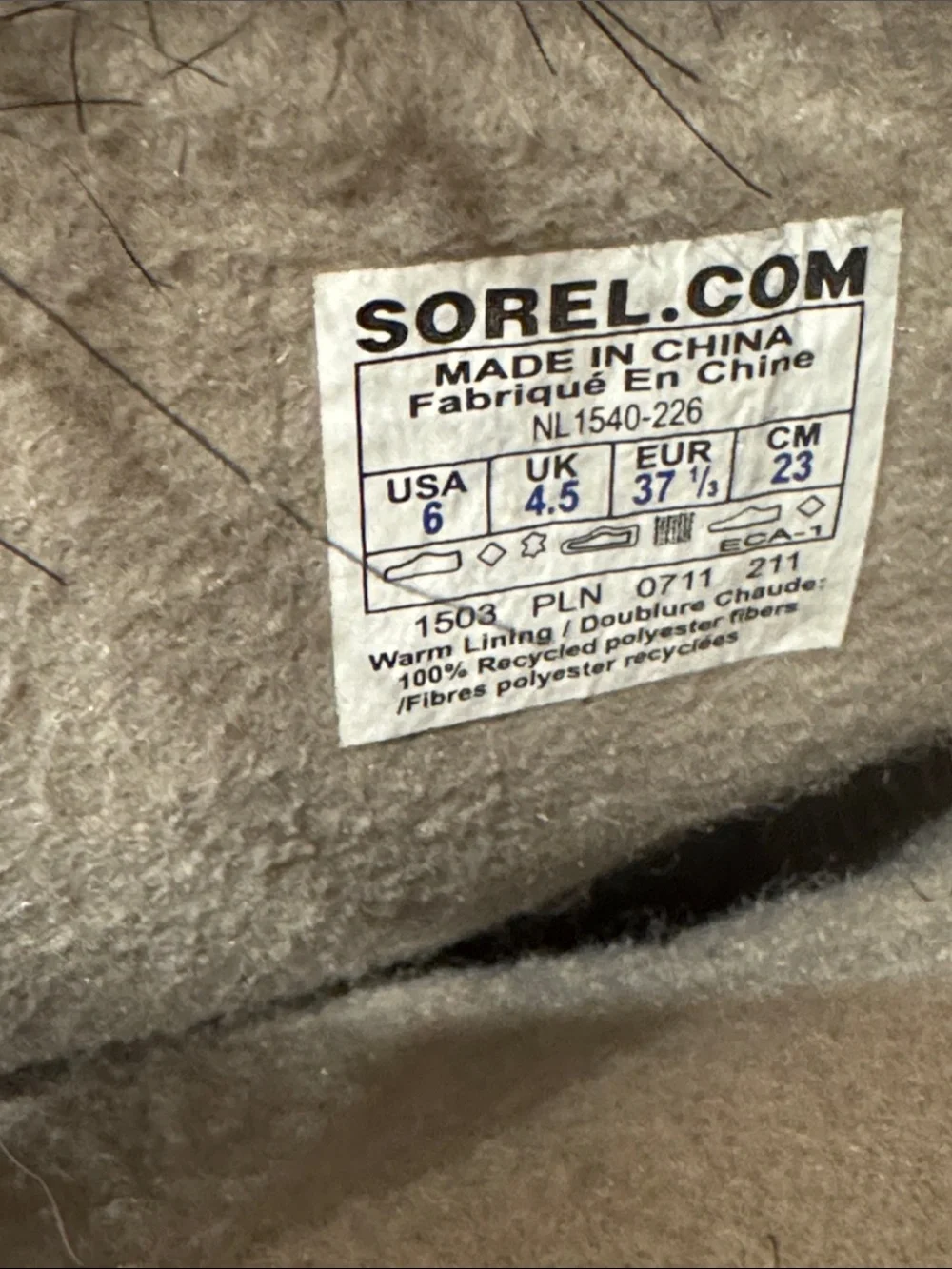 Sorel Women's Tan and Brown Faux-Fur Waterproof Winter Boots S6